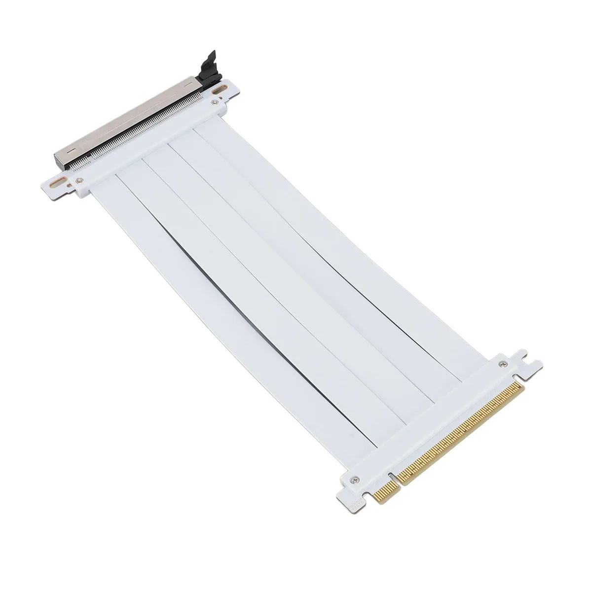 Alphacool Alphacool 2 in 1 accessory PCIe 5.0 x16 riser cable 60cm white 90-degree 128Gbps — product photo