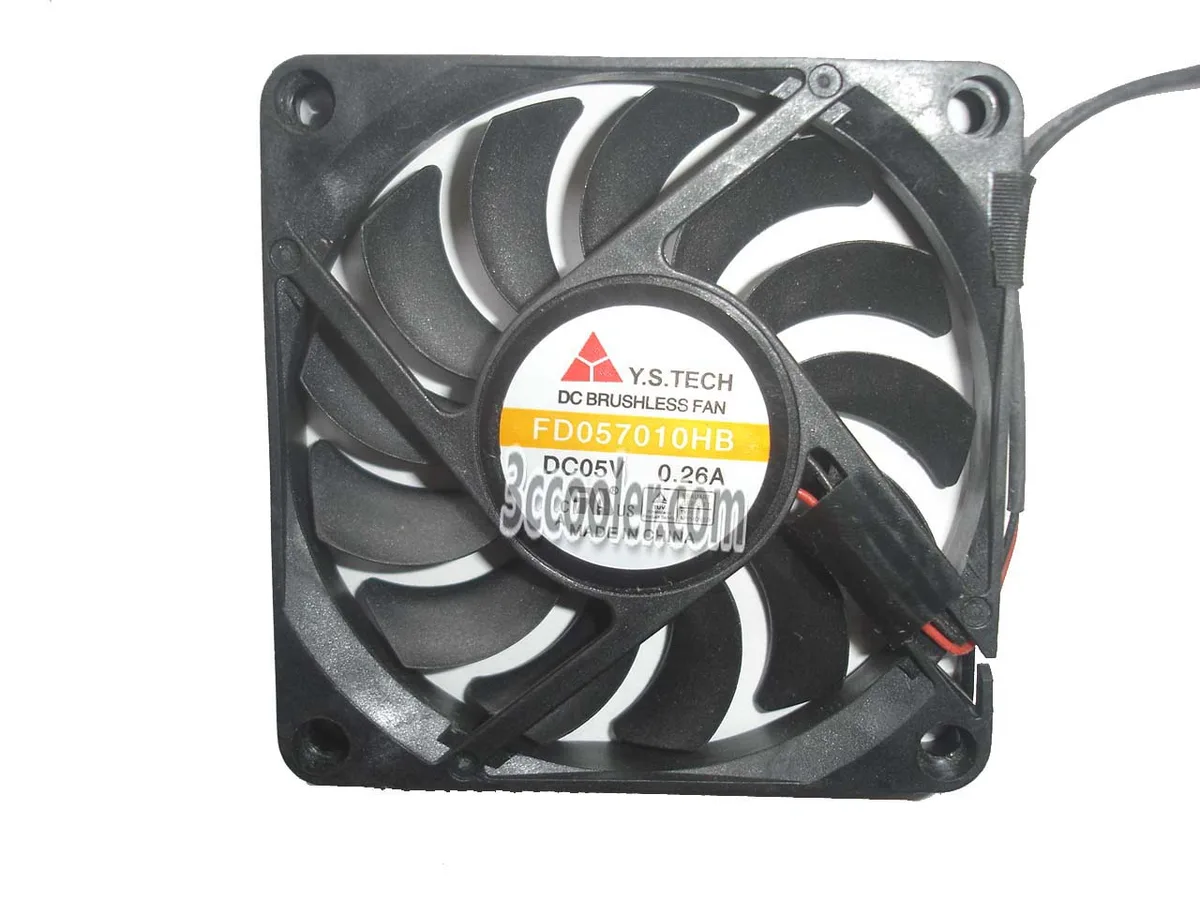 OEM Industries OEM Industries FD057010HB 70mm 5V 0.26A 2-pin CPU cooler — product photo