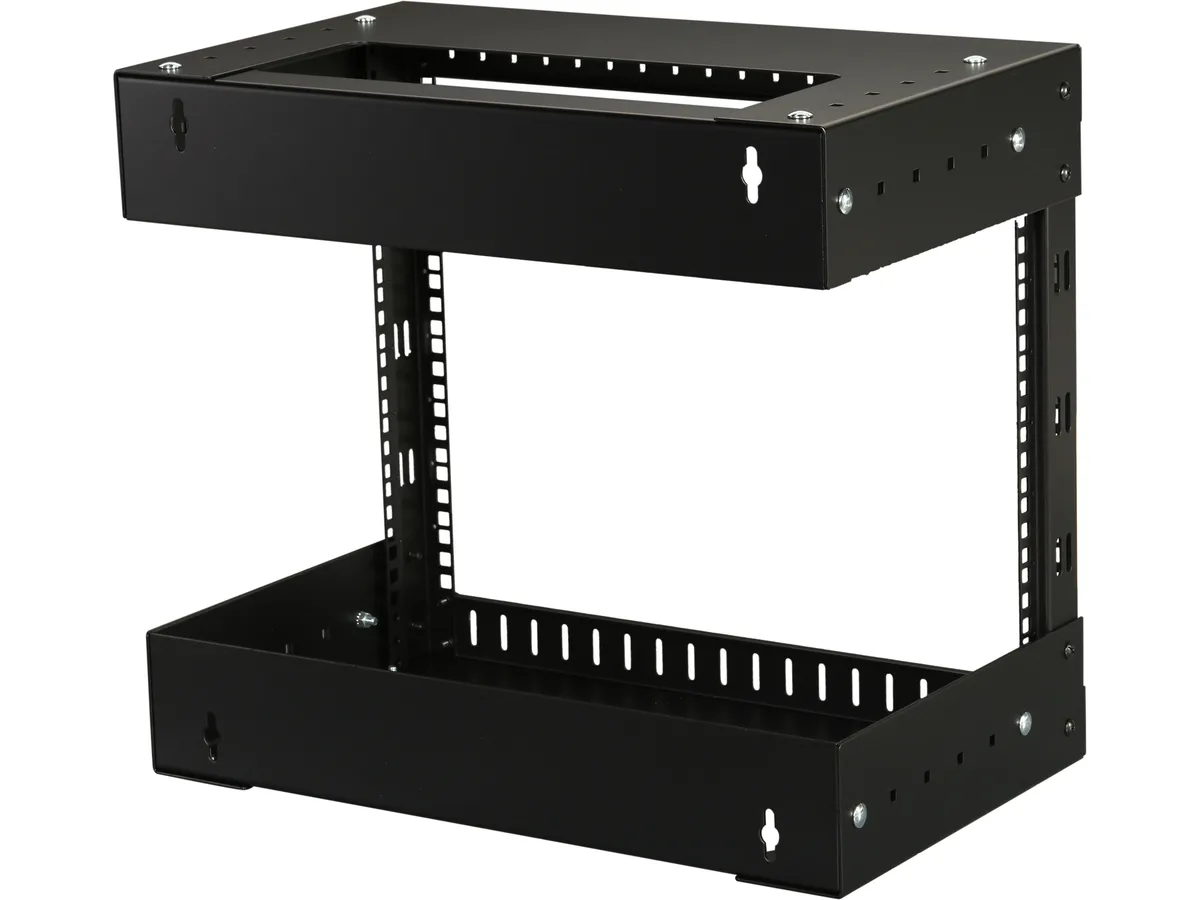 STARTECH STARTECH RK812WALLOA 8U Open Frame Wall Mount Server Rack Adjustable Depth 12-20 — product photo