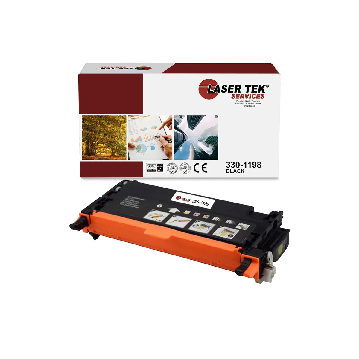 Laser Tek Services Laser Tek Services 330-1198 Black Toner Cartridge — product photo