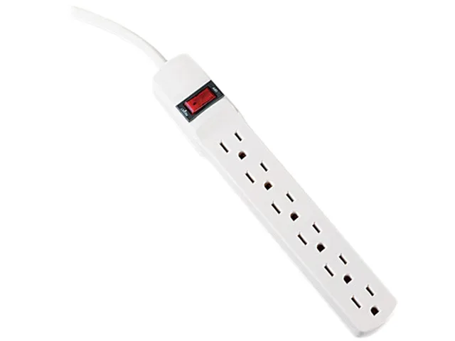 Innovera Innovera IVR73306 6 Outlet Power Strip 6 ft Cord — product photo