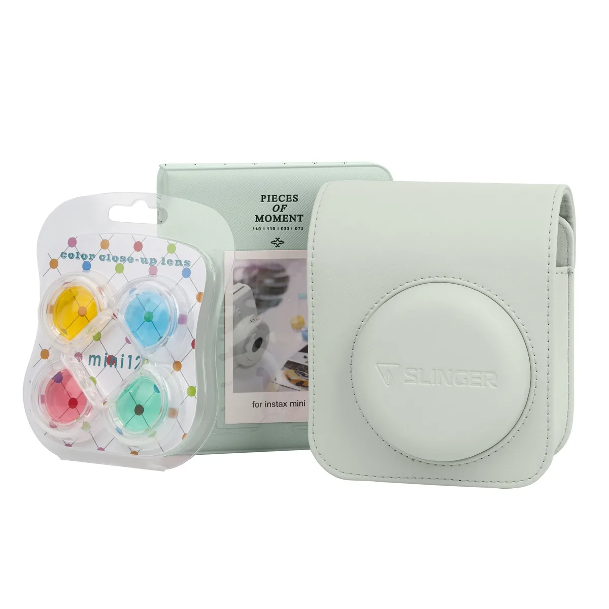 Slinger Slinger FujiFilm Instax Mini 12 Accessory Kit, Mint Green — product photo