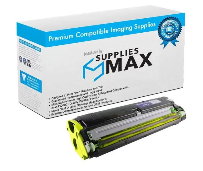 SuppliesMax SuppliesMax KNM1710517-006 Yellow Toner Cartridge 4500 Pages — product photo
