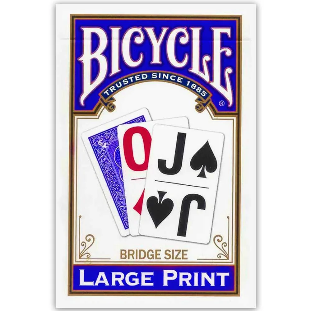  Worry Free Gadgets Large Print Playing Cards 1026098 — product photo