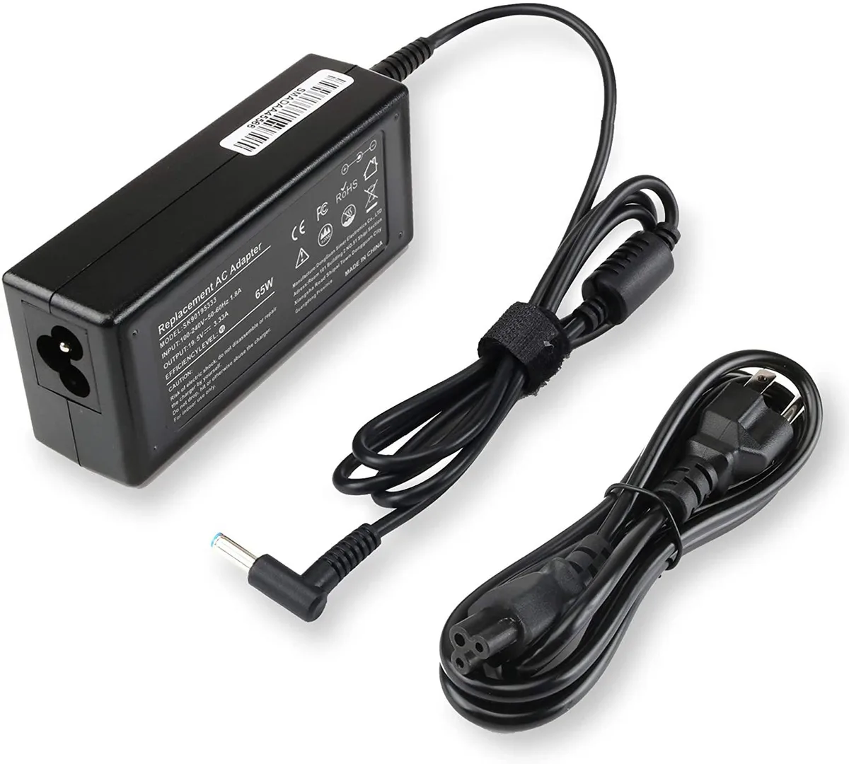 myVolts myVolts 65W 19.5V 3.33A AC Adapter 4.5mm x 3.0mm Blue Tip 10Ft — product photo