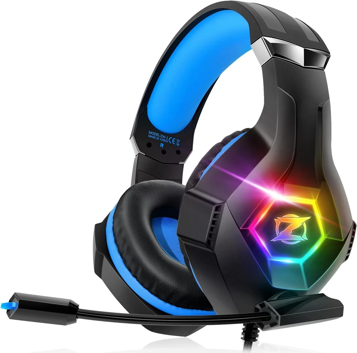 BFKK BFKK Gaming Headset Blue 7.1 Surround 240g 3.5mm — product photo