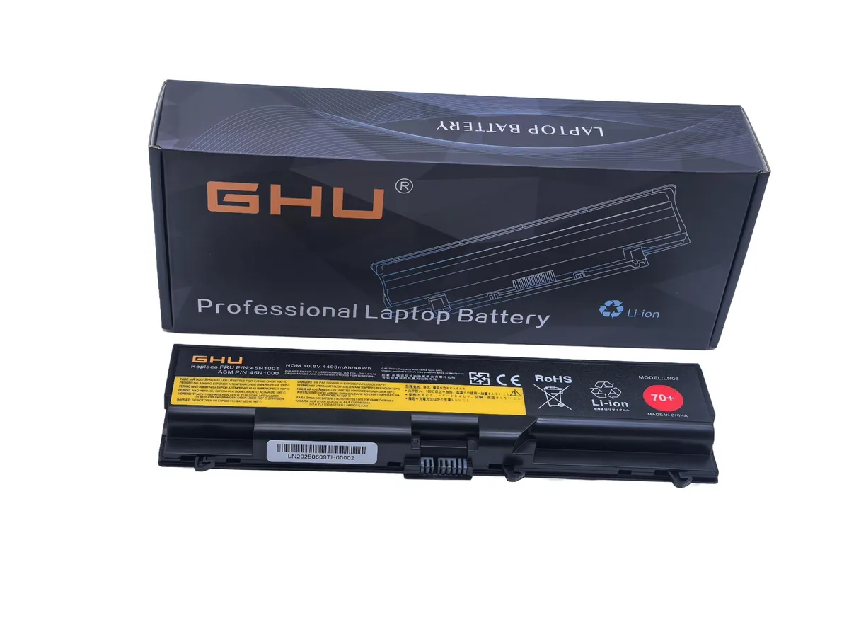 Barrow Mods Barrow Mods 48Wh 6 Cell Battery 70+ for ThinkPad T410 T420 T430 W510 W520 W530 L410 L420 L430 — product photo