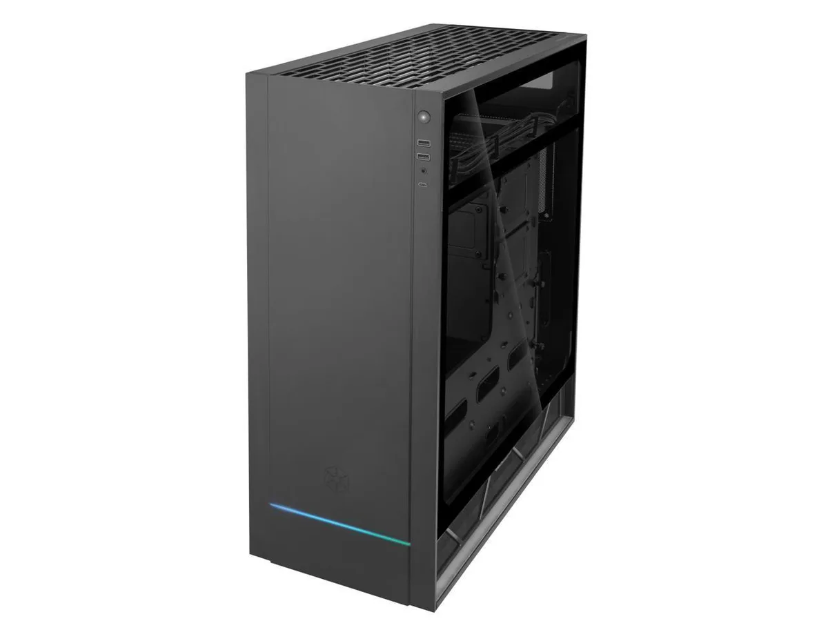 NO. NO. ALTA F1 ATX tower aluminium tempered glass — product photo