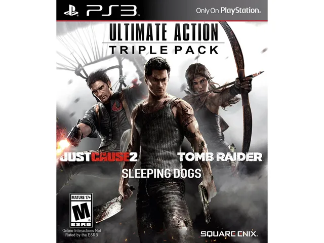 SQUARE ENIX USA SQUARE ENIX USA Ultimate Action Triple Pack legacy playstation — product photo