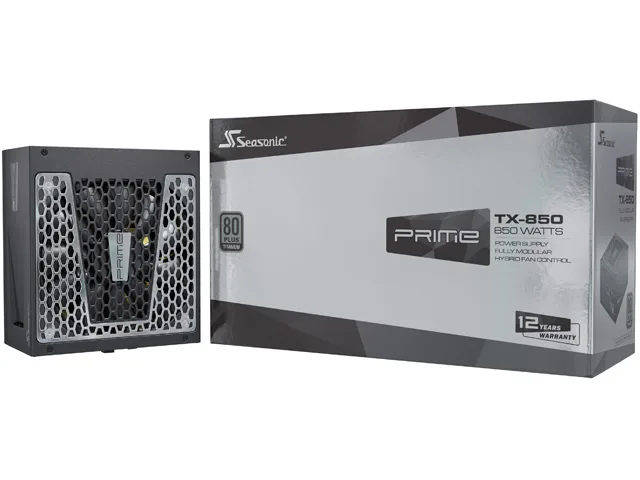 Seasonic Seasonic PRIME TX-850 850W 80+ Titanium ATX power supply — product photo