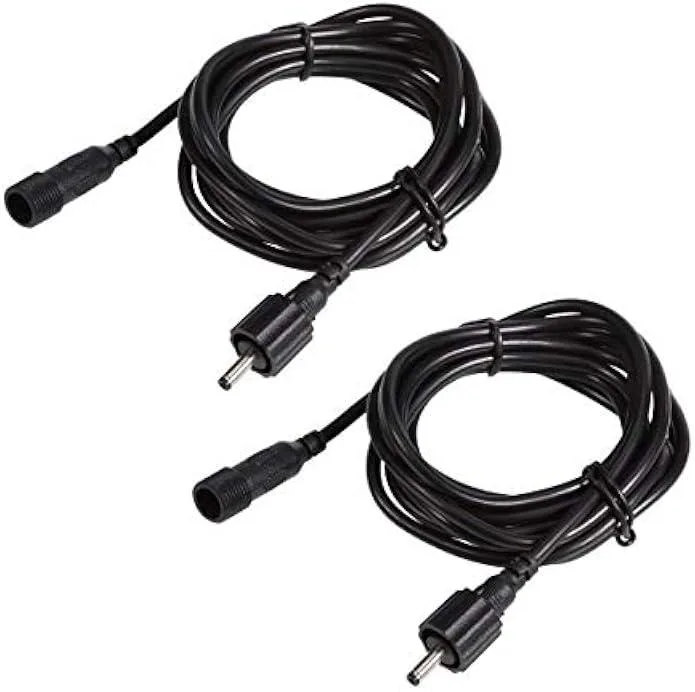 TAURKENAM TAURKENAM 2 Pack 6.56ft Waterproof Extension Cable 3.5x1.35mm DC Power Adapter — product photo