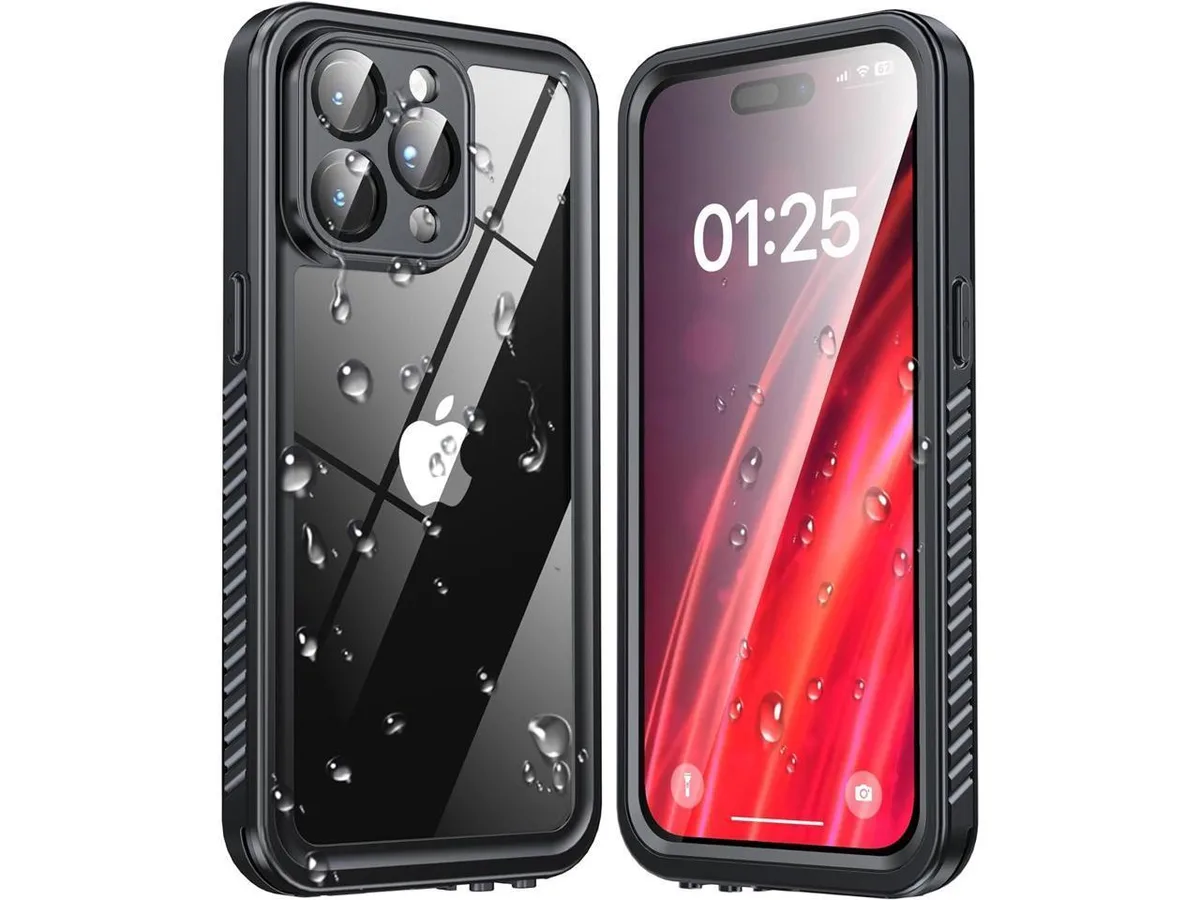BONAEVER BONAEVER iPhone 15 Pro Max Waterproof Case Black — product photo