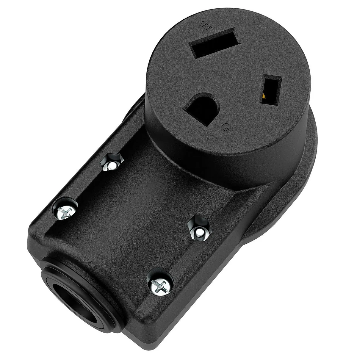 LORDWORLD LORDWORLD NEMA 7-50R 50A 277V Female Socket Black — product photo