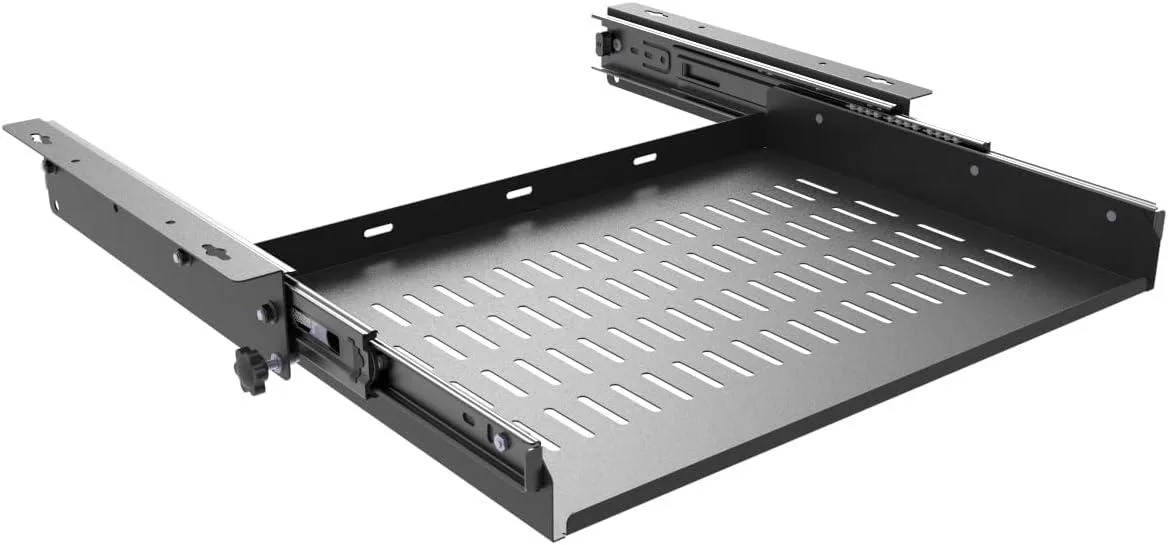 BFKK BFKK Sliding Under Desk Laptop Mount Shelf 16.3" W — product photo