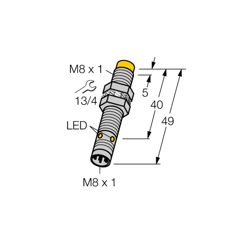 Turck Turck NI4U-EG08-AN6X-V1131 inductive sensor NPN M8 — product photo