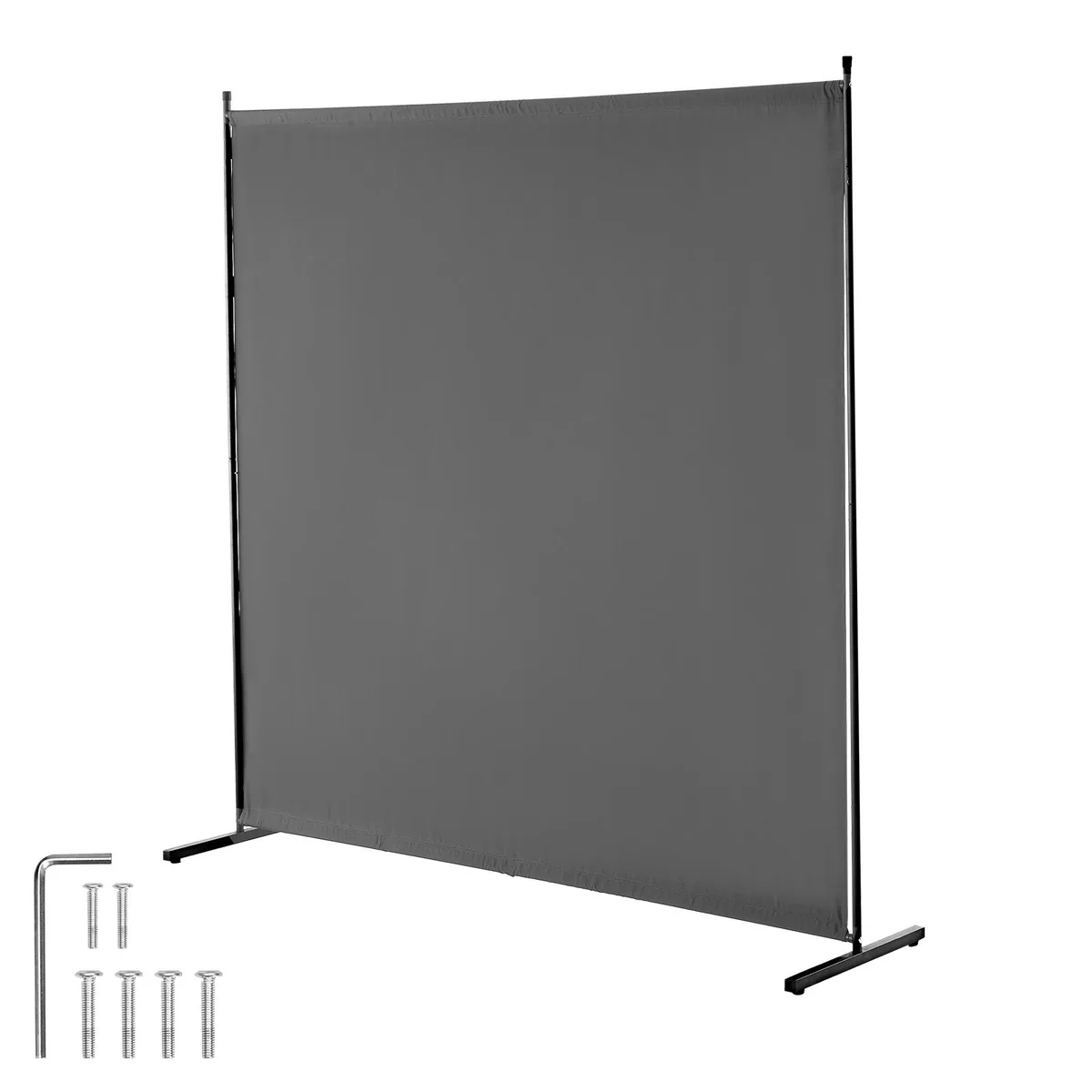 VEVOR VEVOR Room Divider Single Panel 71 in Grey — product photo