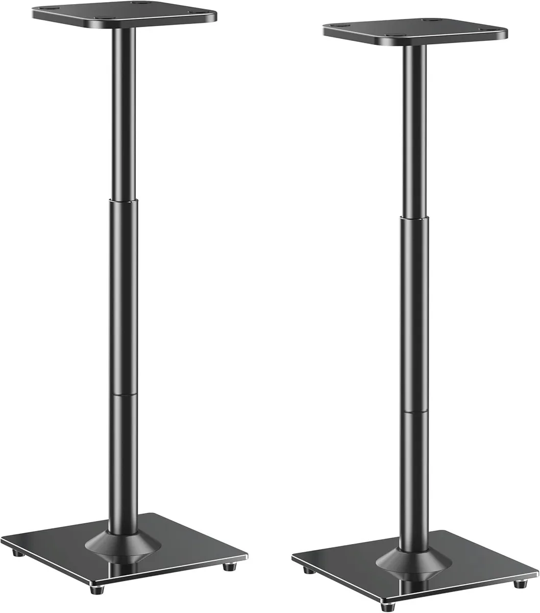 BFKK BFKK Universal Speaker Stand Pair 28"-37.4" 22 lbs Black — product photo