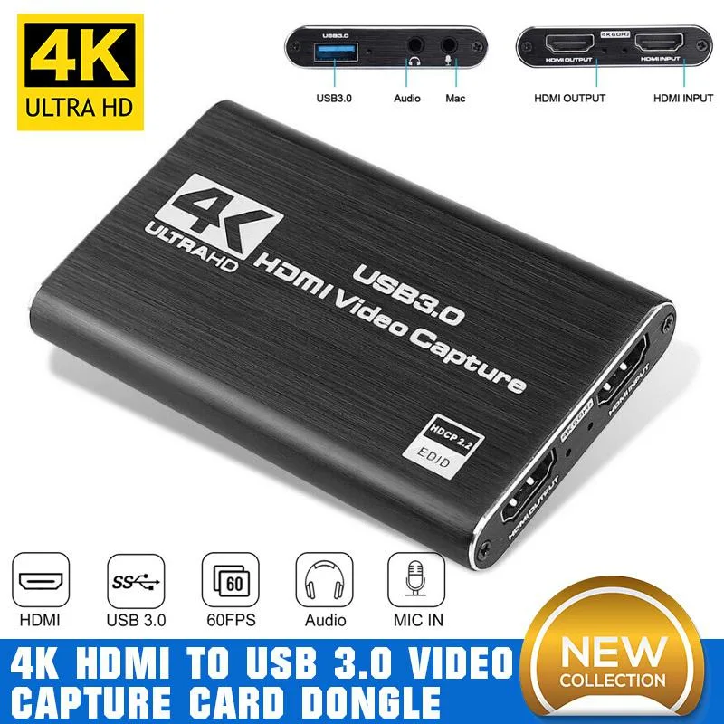 Jansicotek Jansicotek YCY-2353 HDMI USB 3.0 Video Capturing Device 1080p 60Hz 4K 30Hz — product photo