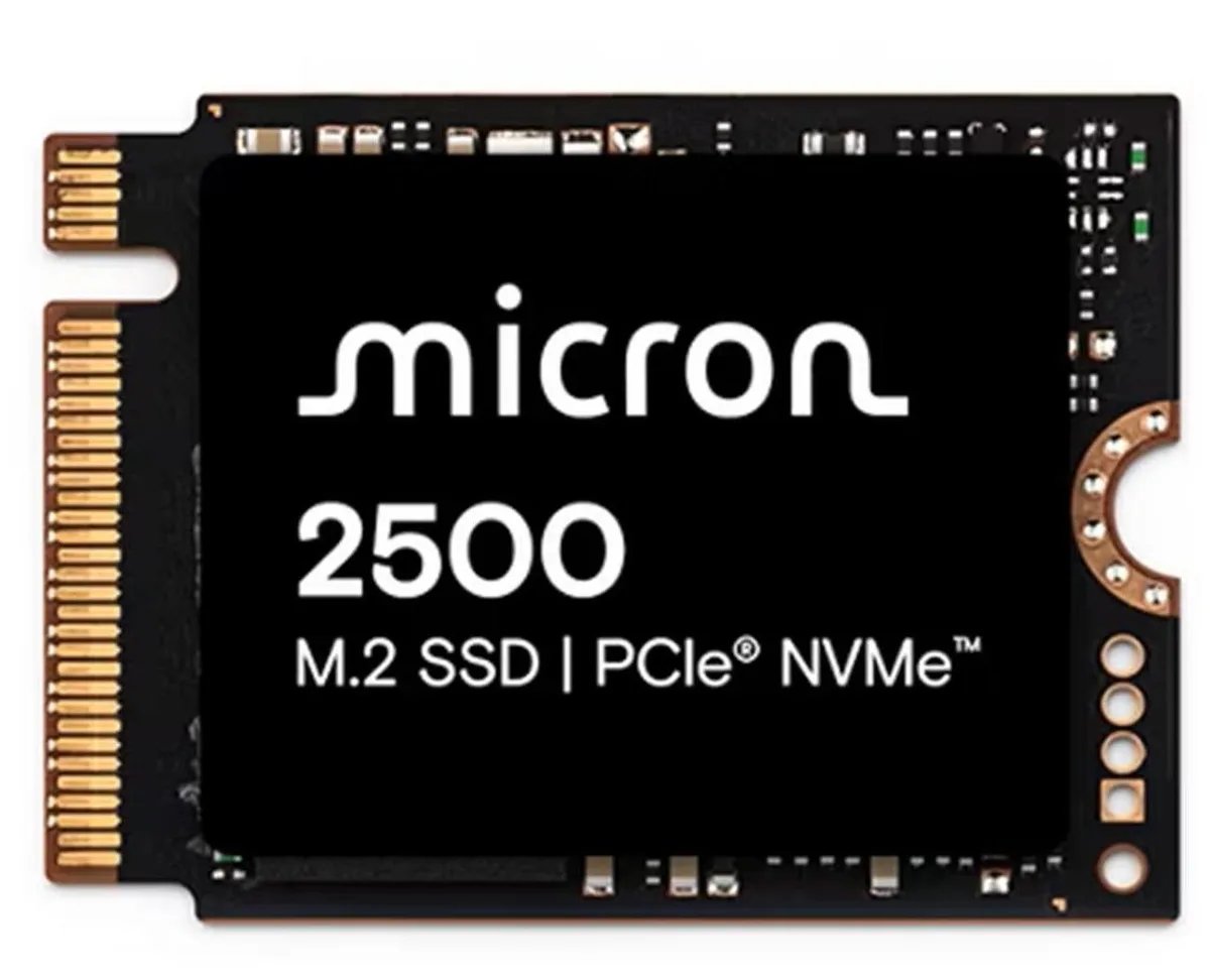 Micron Micron 2500 1TB 2230 enterprise SSD — product photo