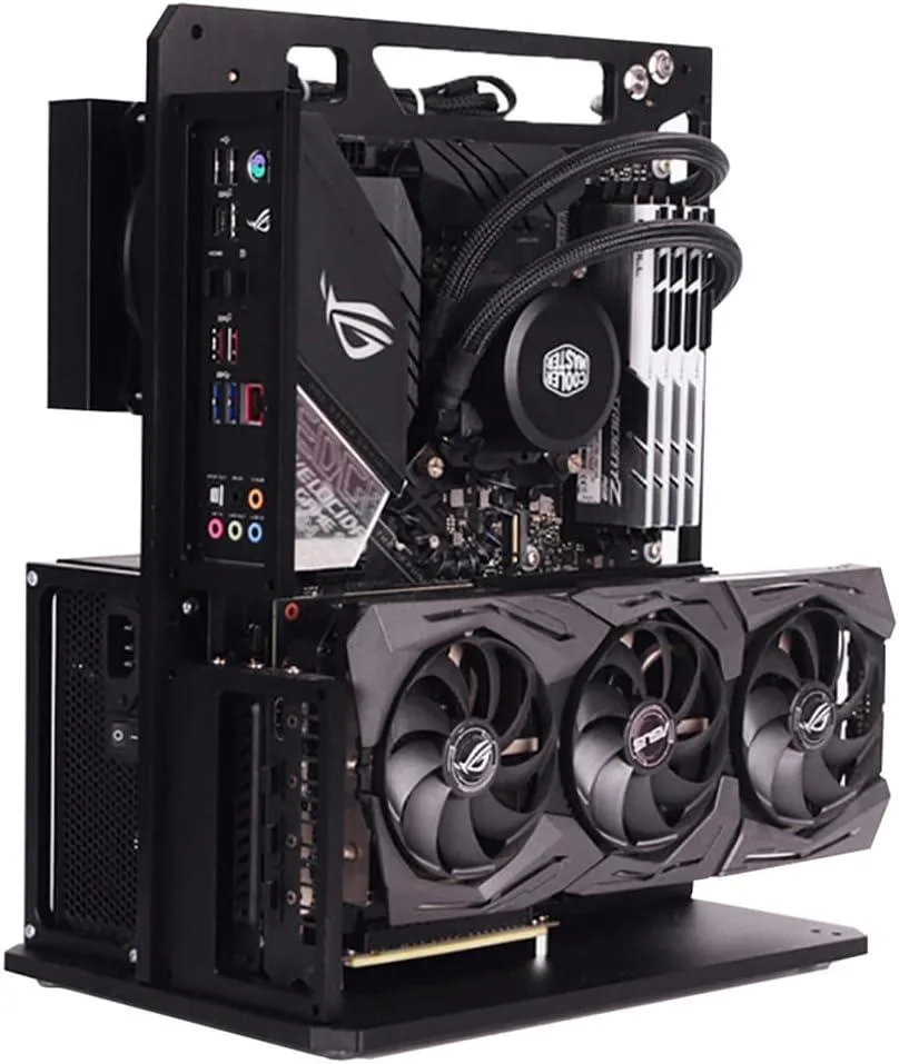 myVolts myVolts Open Air Test Bench Server Chassis Black 20.5×31×37 cm — product photo