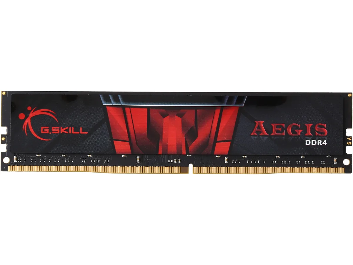 G.SKILL G.SKILL F4-2400C15S-16GIS Aegis 16GB DDR4 2400 CL15 desktop RAM — product photo