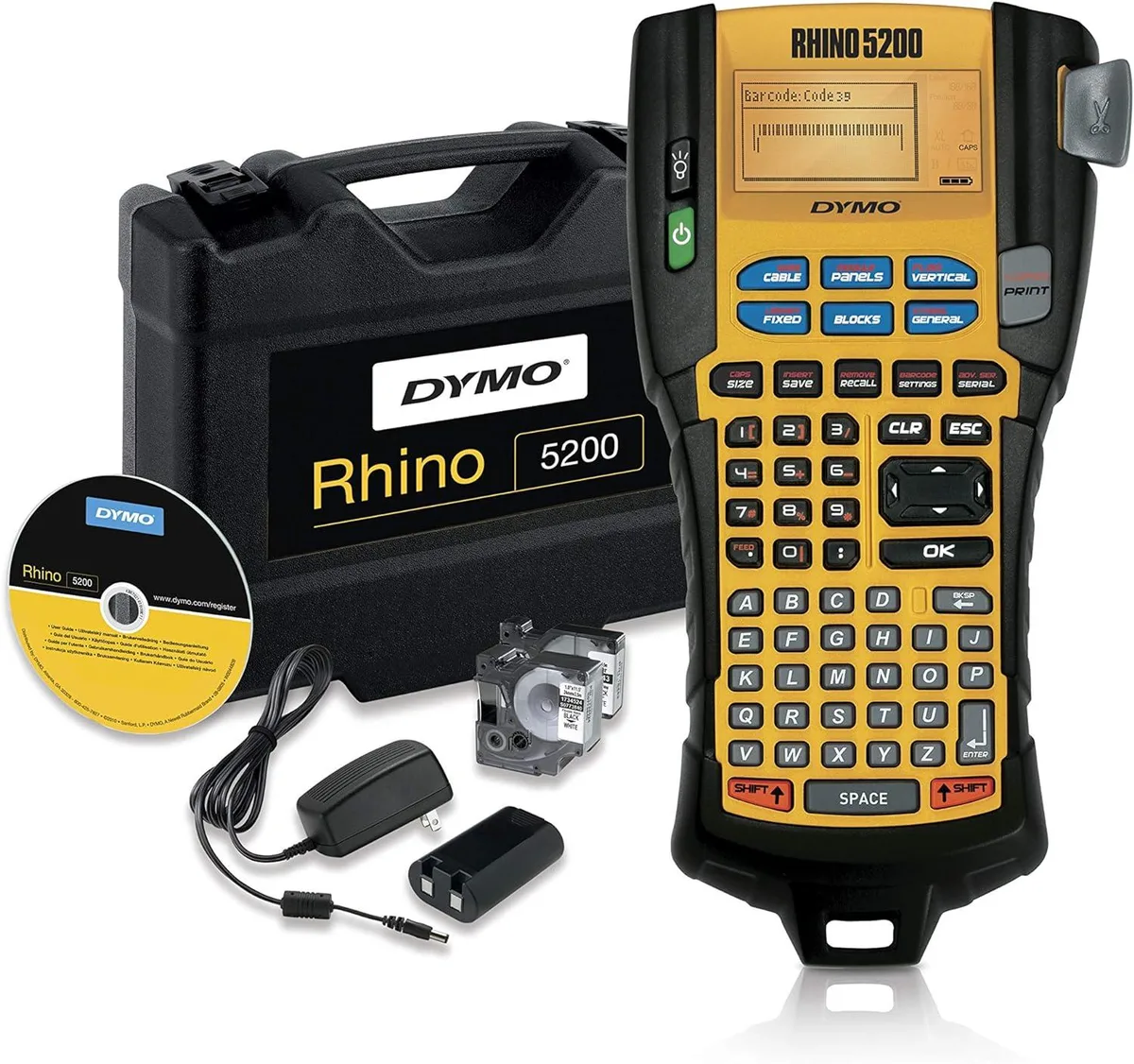 DYMO DYMO RhinoPRO 5200 Label Maker Kit with Carry Case — product photo