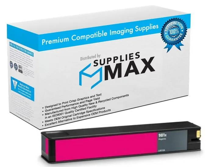 SuppliesMax SuppliesMax HP L0R10A Magenta High Yield Inkjet 10000 Pages — product photo