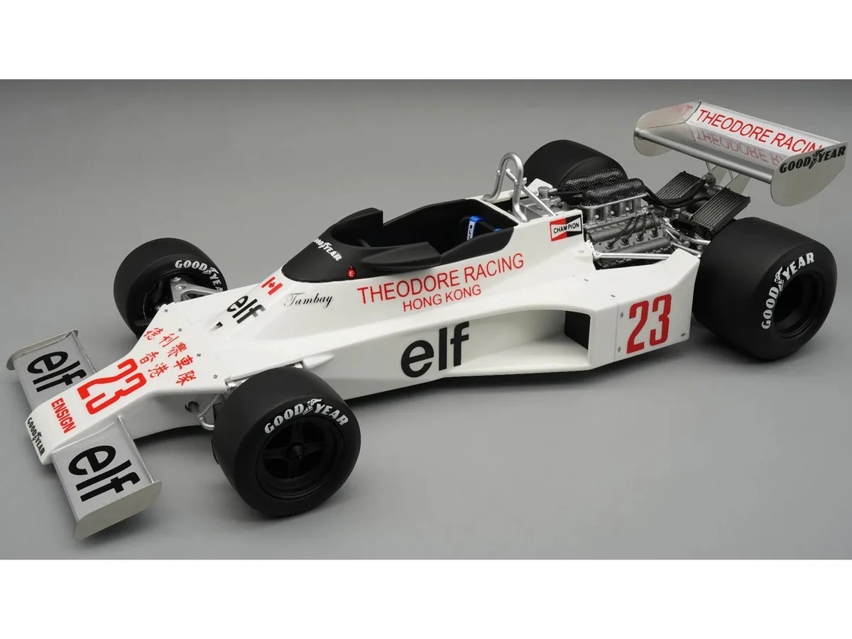Tecnomodel Tecnomodel Ensign N177 #23 Patrick Tambay 1977 Canadian GP Mythos Limited Edition 65 1/18 Hobby Collectible — product photo