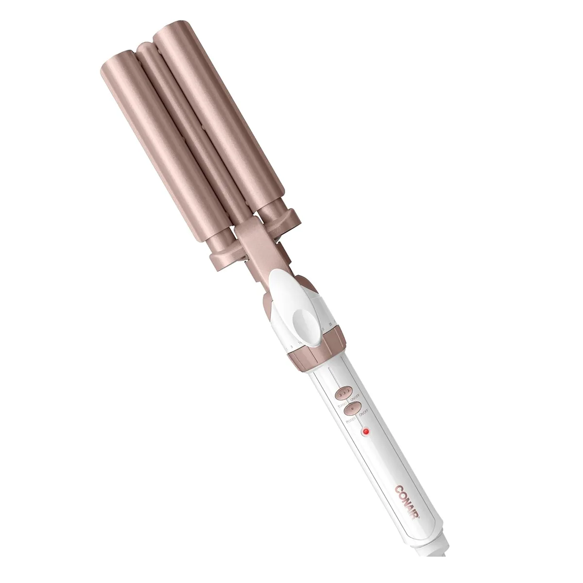 Conair Conair Triple Barrel Weaver White 30 Heat Settings 170W 120V — product photo