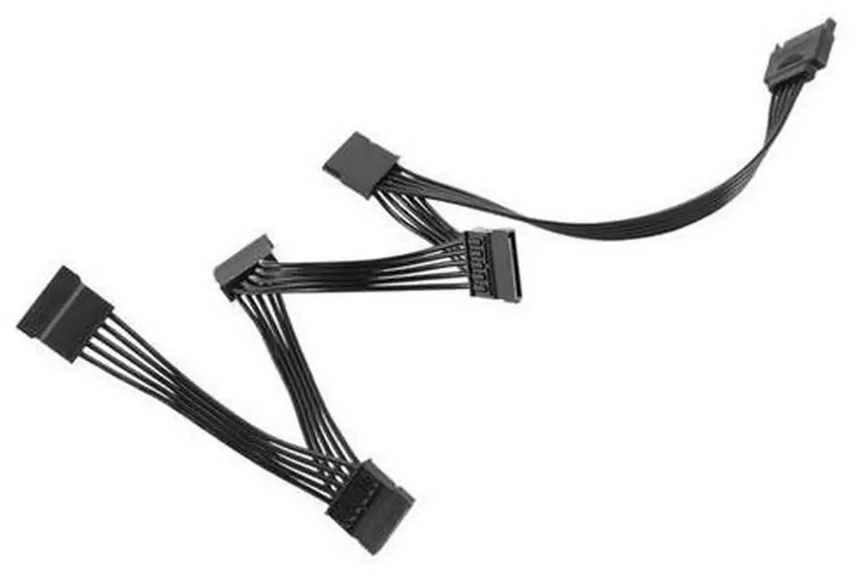 SMUGDESK SMUGDESK SATA 15Pin 1 Male to 5 Female Power Splitter Cord — product photo