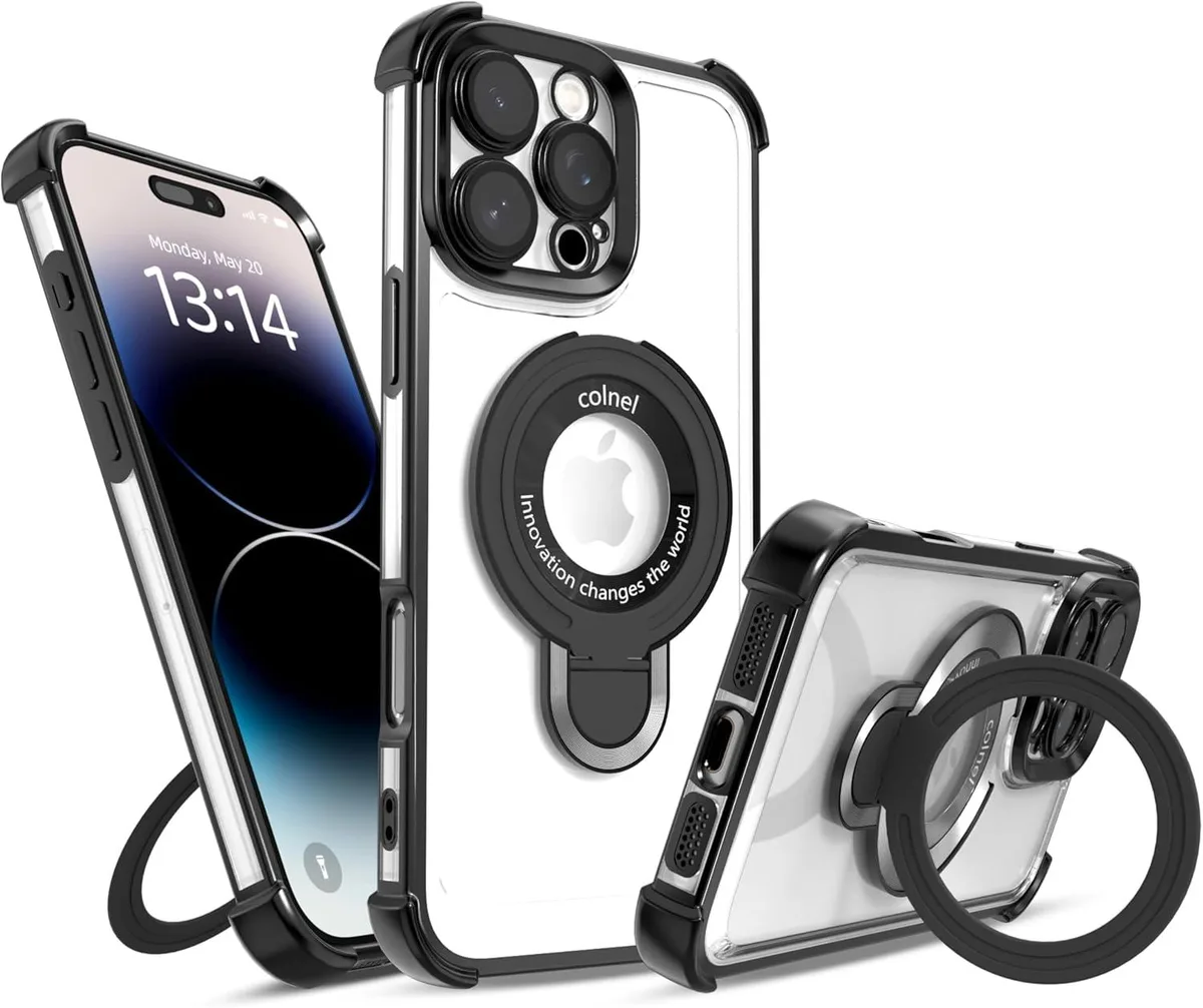Transcend Transcend iPhone 11 Pro Case with Magnetic Ring Stand Black — product photo