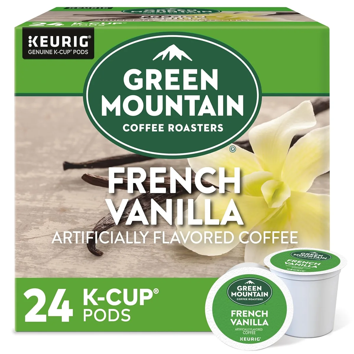 Keurig Keurig T6732 Green Mountain French Vanilla Light Roast 24 K-Cup Pods — product photo