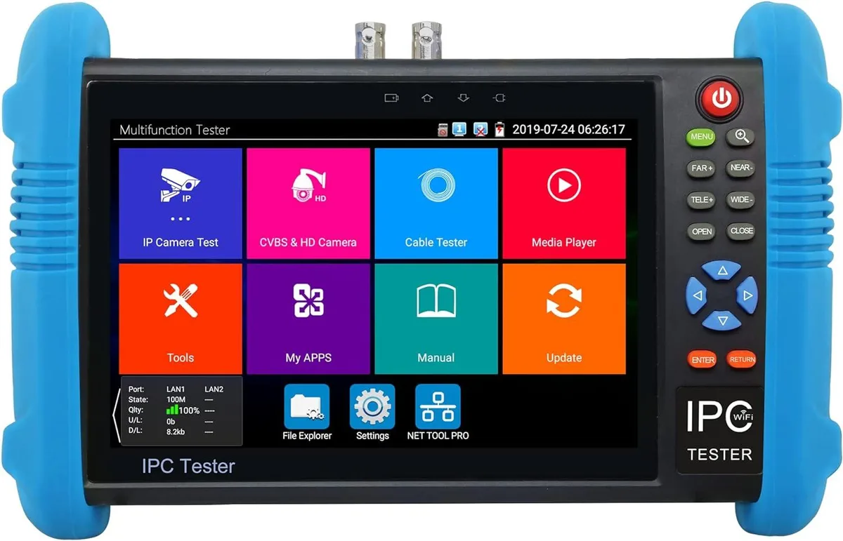 BFKK BFKK 7 Inch Touch Screen 5 in 1 CCTV Tester — product photo