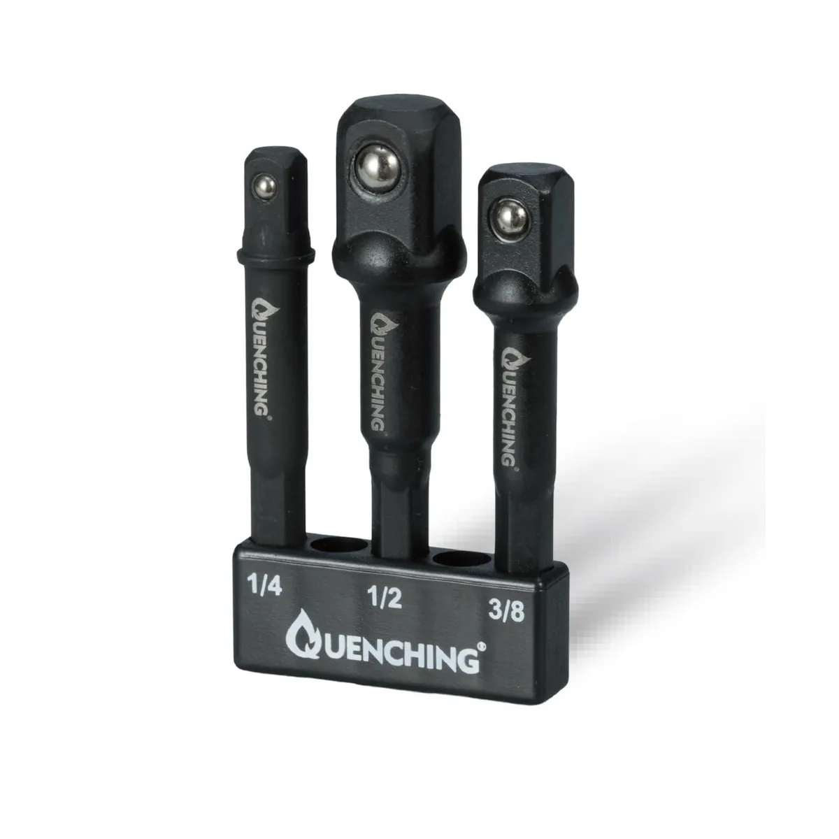 Baldwin AUS001-9017 3-Piece 3-Inch Impact Socket Adapter Set — product photo