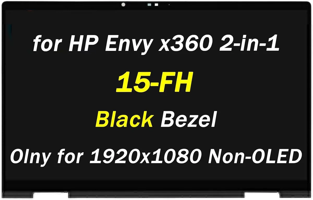 NUOLAISUN NUOLAISUN 15.6" FHD Touch Screen for HP Envy x360 15-fh (49274/48155) — product photo