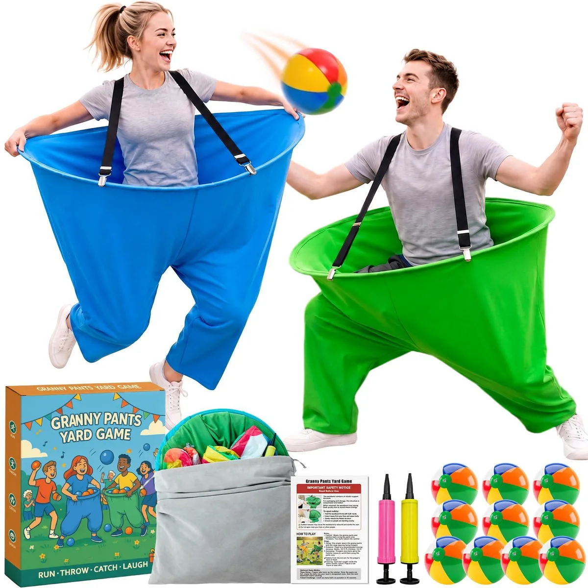  Worry Free Gadgets YT-NNK Granny Pants Yard Game 17 pcs — product photo