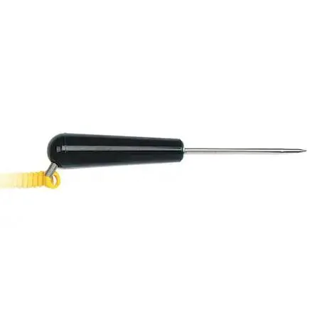 Cooper Atkins Type K probe, coiled cable, mini plug