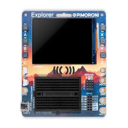 Pimoroni Pimoroni PIM744 Explorer RP2350 2.8" LCD Starter Kit — product photo