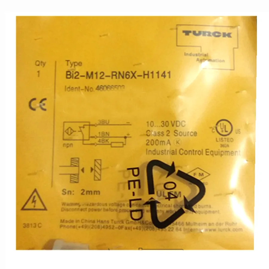Turck Turck BI2-M12-RN6X-H1141 inductive sensor NPN — product photo