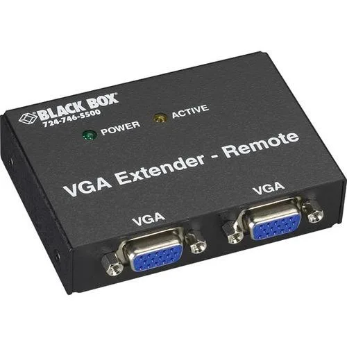 Black Box Corporation Black Box AC555A-REM-R2 VGA receiver 2-port 500 ft 1024 x 768 — product photo