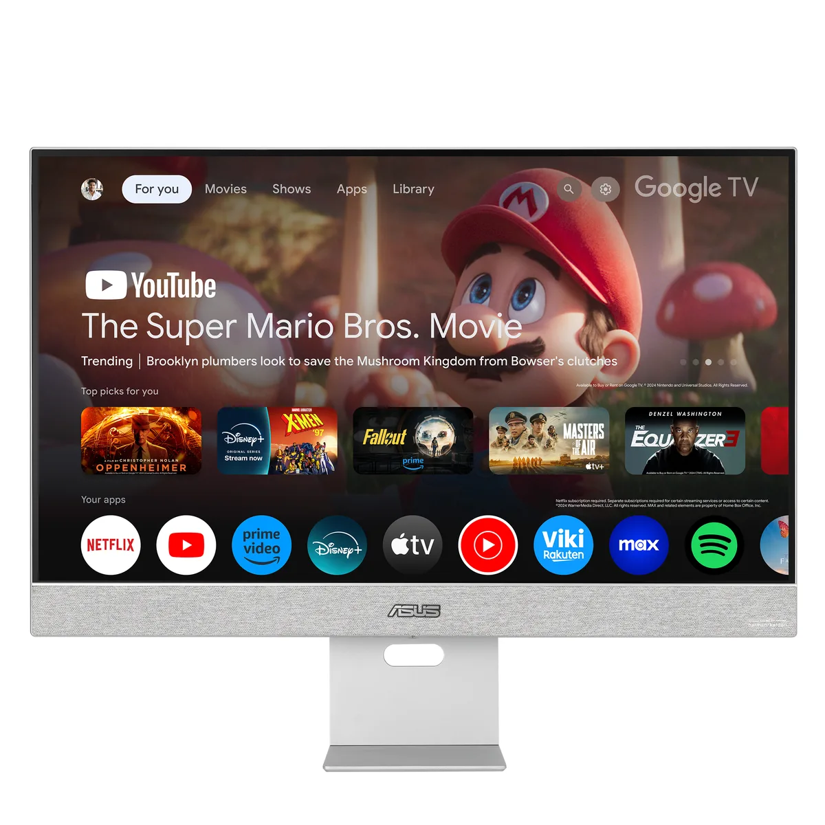 ASUS ASUS ZenScreen Smart Monitor MS27UC 90LM0A3H-B01OB0 27" 4K 60Hz IPS — product photo