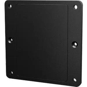 Black square PoE module, .7 inches deep, with screw kits and spacer