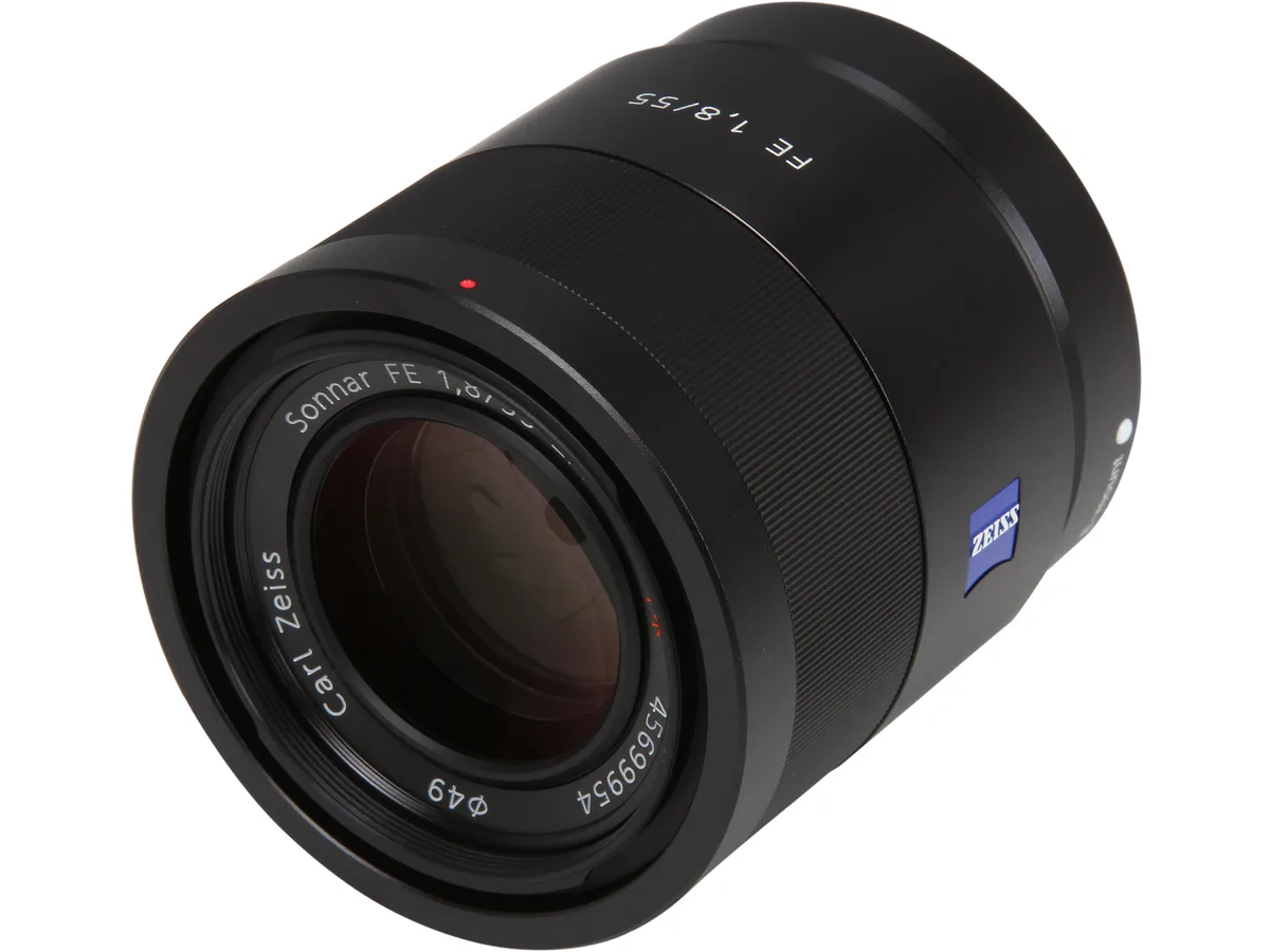 Sony Sony SEL55F18Z 55mm F1.8 ZA camera lens — product photo