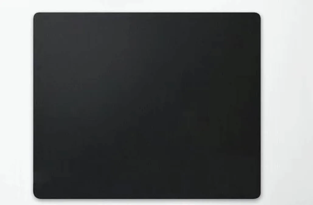 GENERIC Mouse Pad 9.4 x 7.8 in Black 0.5 in Thick — product photo
