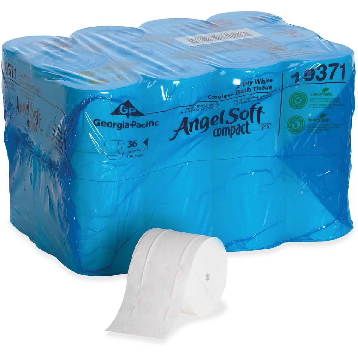 Georgia Pacific Georgia Pacific 19371 Angel Soft PS 2-ply Bath Tissue 36 Carton — product photo