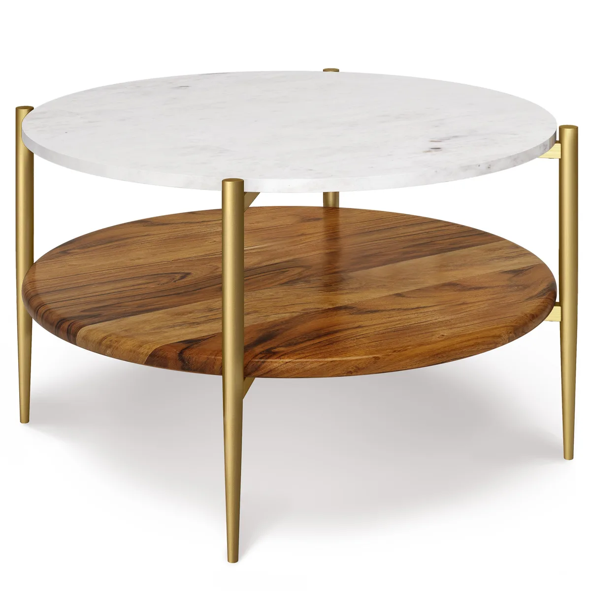 tuphen tuphen Wagner Coffee Table White Natural 30" 17 — product photo