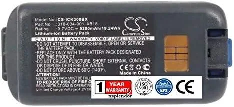 NShi NShi replacement laptop battery for Intermec CK3 series 5200mAh 3.7V — product photo