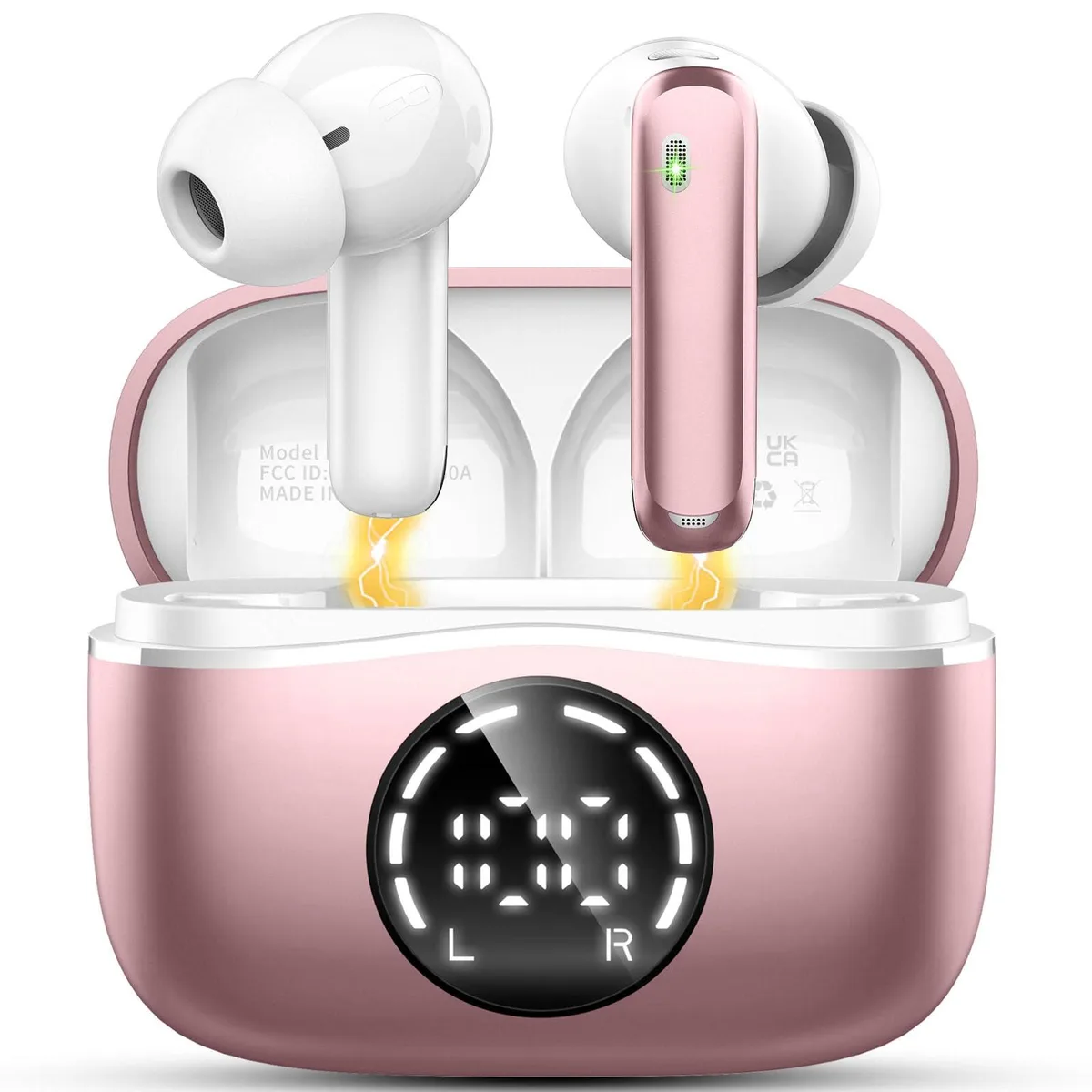 No Sew No Sew J66 S23 Rose Gold Bluetooth 5.4 In-Ear Earbuds — product photo