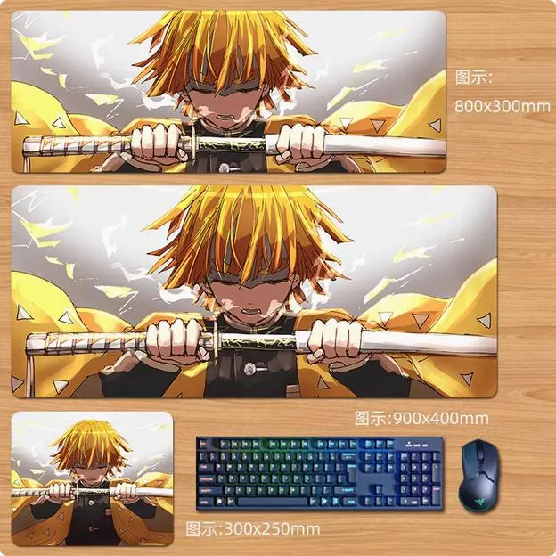 Enfain Enfain Demon Slayer Agatsuma Zenitsu mouse pad 900x400mm — product photo