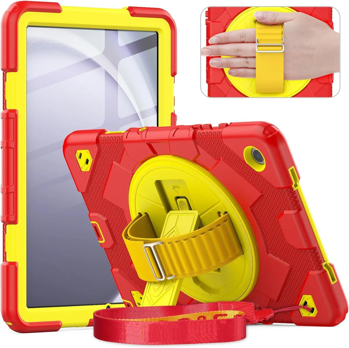 BONAEVER BONAEVER Galaxy Tab A9 8.7 2023 SM-X110/115/117 Tablet Case Red — product photo